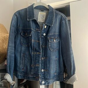 Small Jcrew dark blue denim jacket